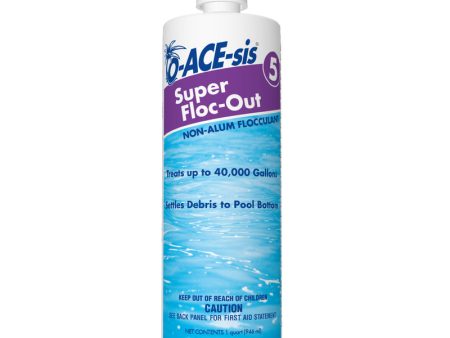 O-ACE-sis Super Floc Out Liquid Debris Settler 1 qt Hot on Sale