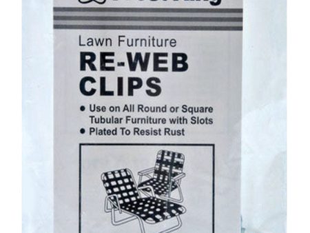 Frost King Aluminum Chair Re-Webbing Clips Online now