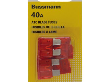 Bussmann 40 amps ATC Orange Blade Fuse 5 pk Online Sale