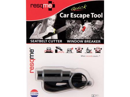 Resqme 1 pc Car Escape Rescue Tool For Sale