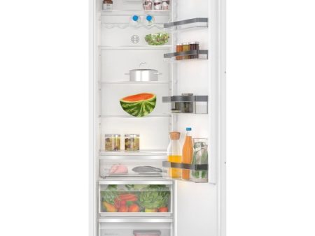 310L Built-In Integrated Larder Fridge, White - Bosch KIR81ADD0G Series 6 For Cheap