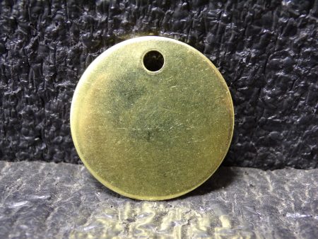 10pk, C.H. HANSON Blank Tag, Brass, Not Numbered, Round, Diameter 1-1 2 in. (CR00084-BT23) Fashion