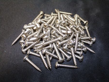 #6 x 3 4  Length Sheet Metal Screws 18-8 Stainless Steel  1VE53 QTY- 100 (183357882313-WTA10(D)) Discount