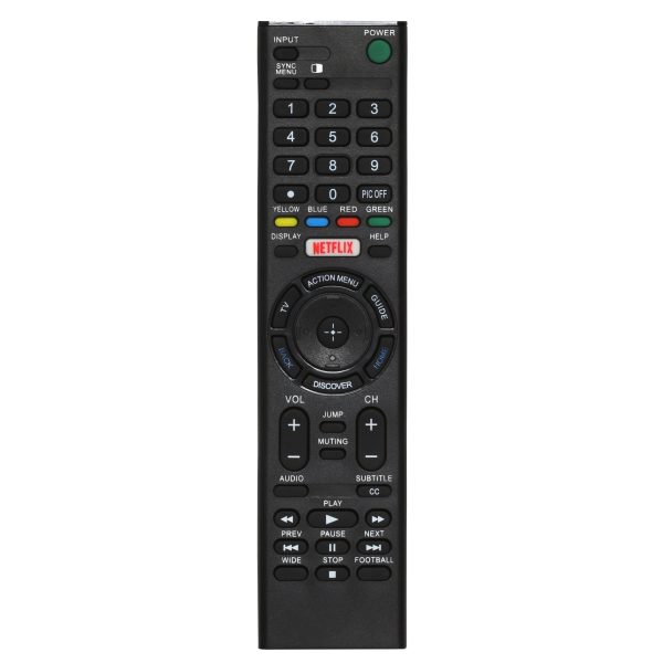 Sony FWD-40LX1 Replacement TV Remote Control Cheap