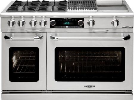 48  Range w  8 Open Burners @ 25K BTUS   hr Hot on Sale